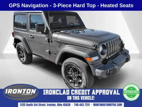 Gray 2022 Jeep Wrangler Sport S for sale in Ironton, OH