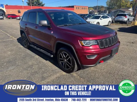 Red 2017 Jeep Grand Cherokee Trailhawk for sale in Ironton, OH