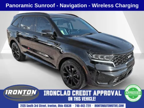 Black 2022 Kia Sorento SX for sale in Ironton, OH