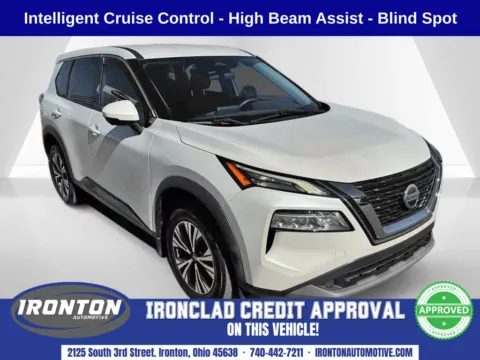 White 2021 Nissan Rogue SV for sale in Ironton, OH