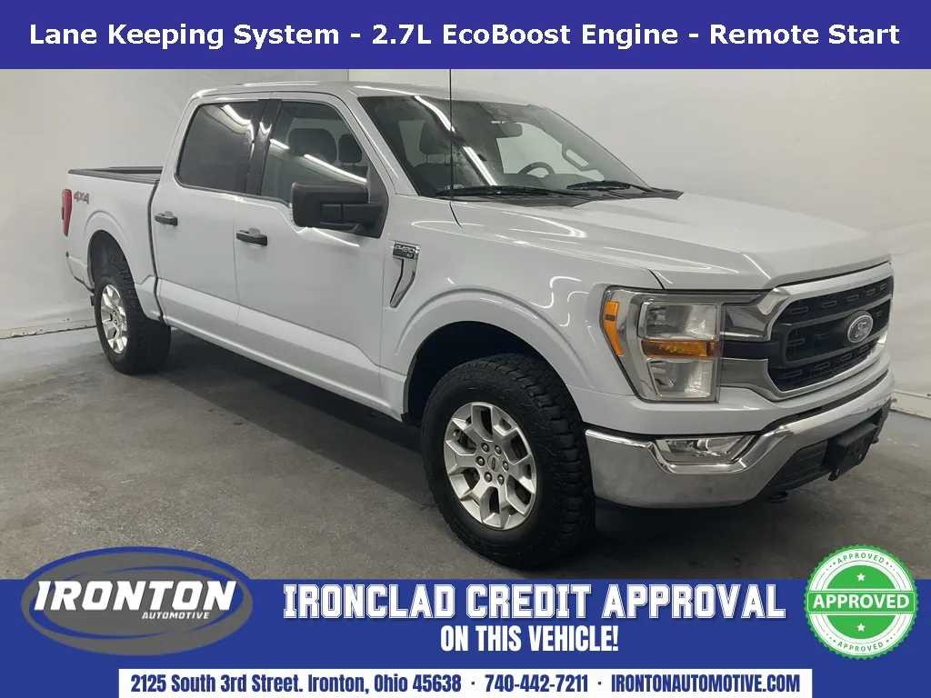 White 2021 Ford F-150 XLT for sale in Ironton, OH