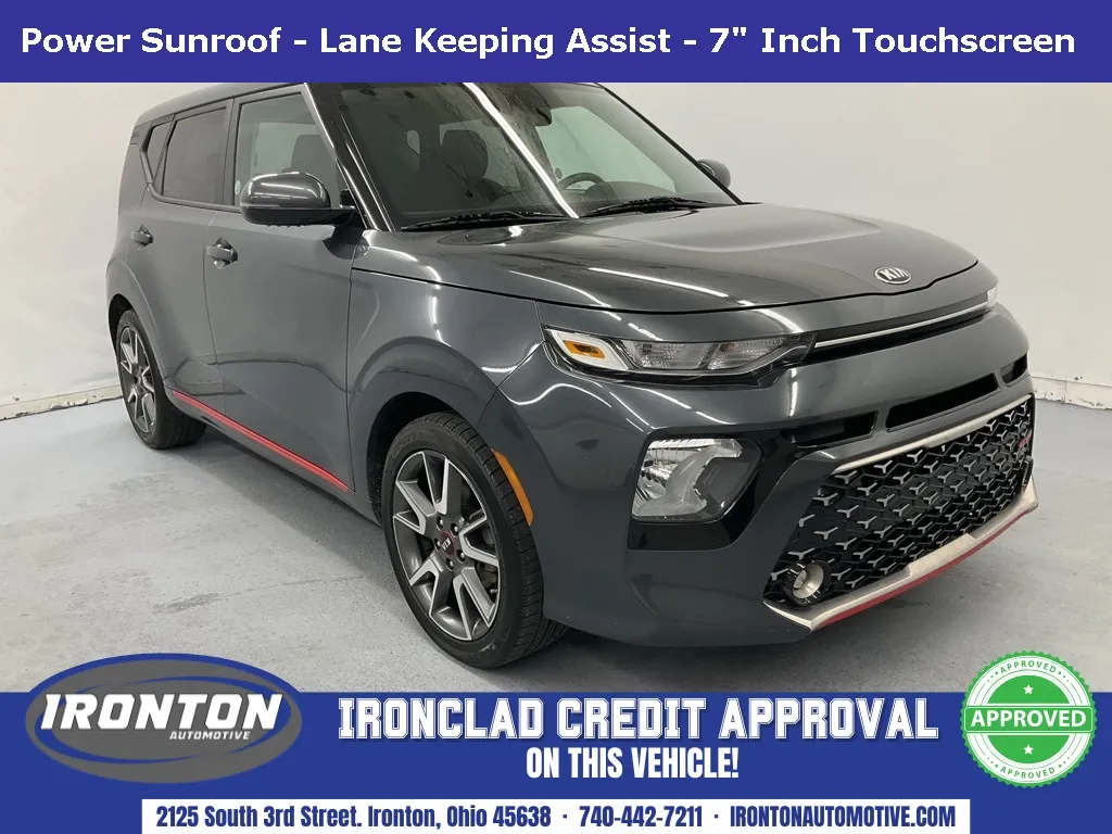 Gray 2021 Kia Soul GT-Line for sale in Ironton, OH