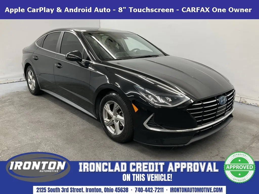 Black 2020 Hyundai Sonata SE for sale in Ironton, OH