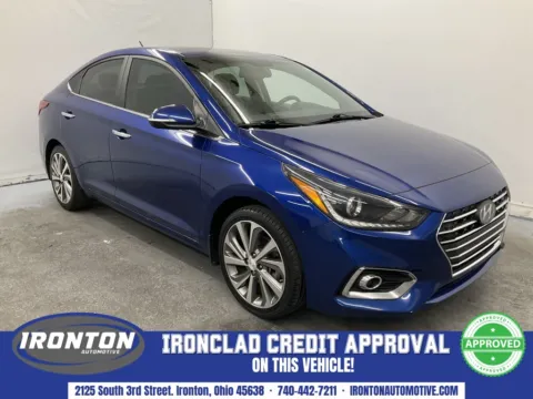 Blue 2021 Hyundai Accent Limited for sale in Ironton, OH