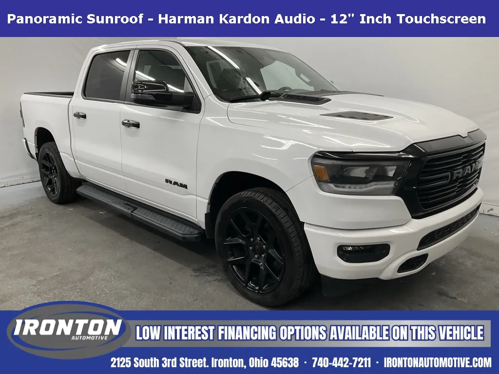 White 2023 Ram 1500 Laramie for sale in Ironton, OH