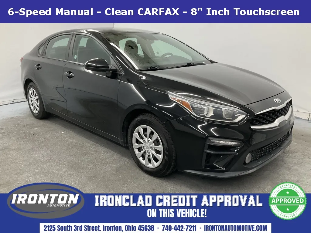 Black 2020 Kia Forte FE for sale in Ironton, OH
