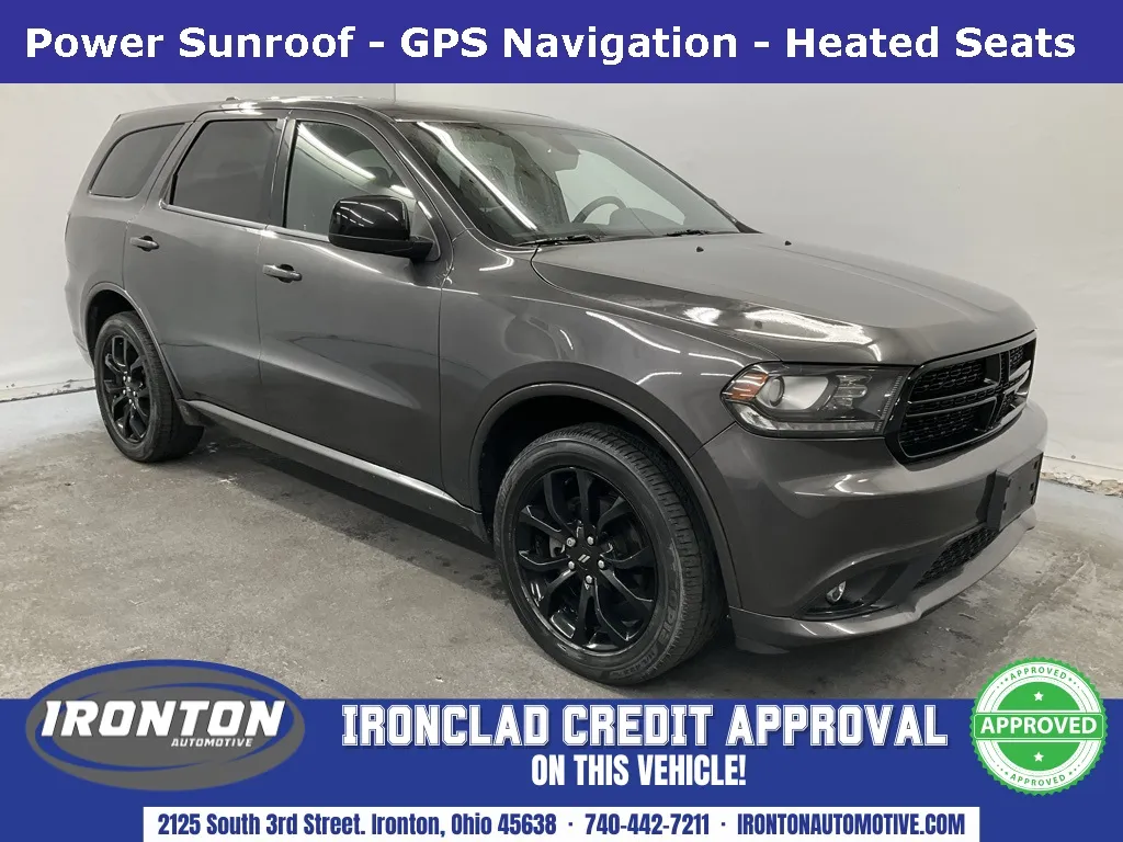 Gray 2020 Dodge Durango SXT Plus for sale in Ironton, OH