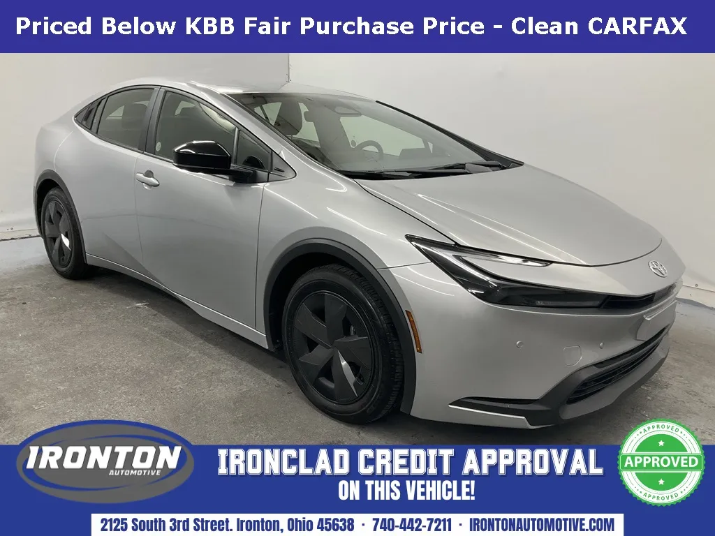 Red 2024 Toyota Prius LE for sale in Ironton, OH