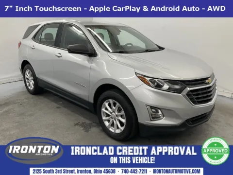 Silver 2019 Chevrolet Equinox LS for sale in Ironton, OH