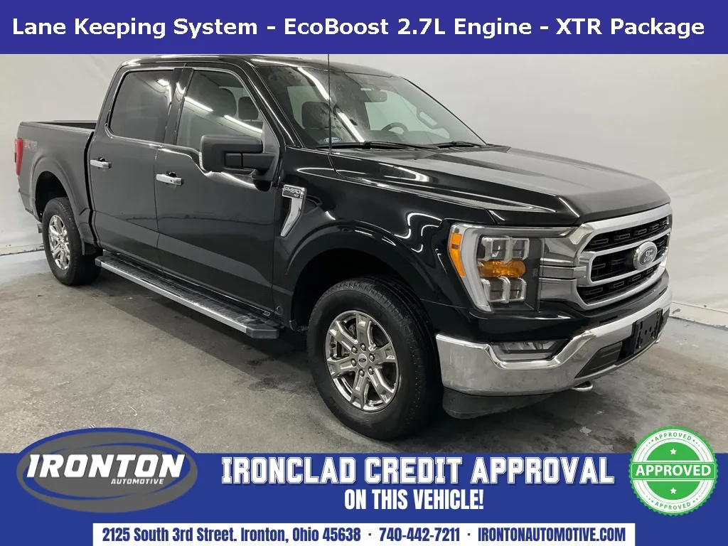 Black 2021 Ford F-150 XLT for sale in Ironton, OH