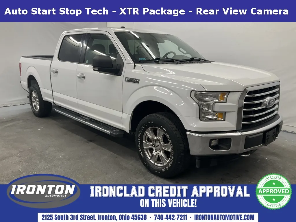 White 2017 Ford F-150 XLT for sale in Ironton, OH