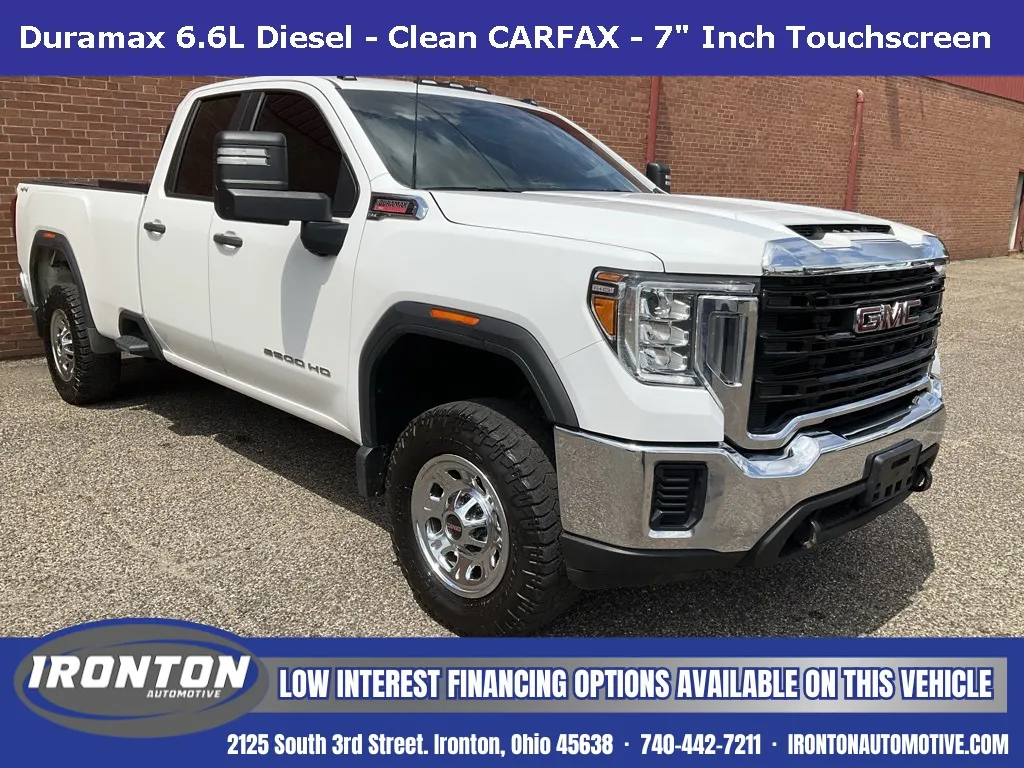 White 2023 GMC Sierra 2500HD Pro for sale in Ironton, OH