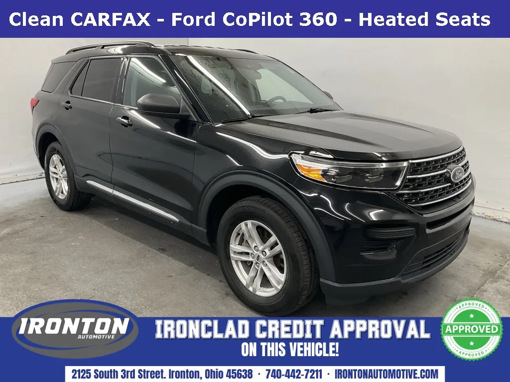 Black 2022 Ford Explorer XLT for sale in Ironton, OH