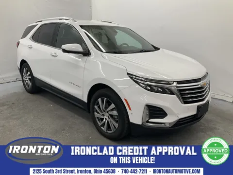 White 2022 Chevrolet Equinox Premier for sale in Ironton, OH