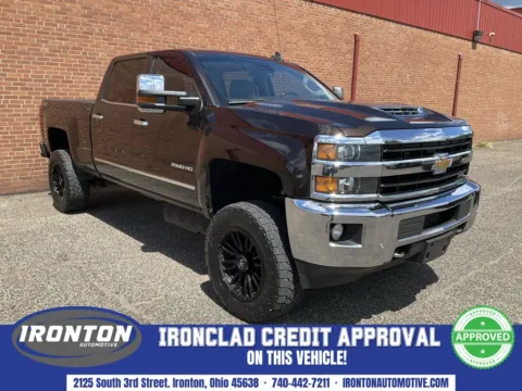 Brown 2018 Chevrolet Silverado 2500HD LTZ for sale in Ironton, OH