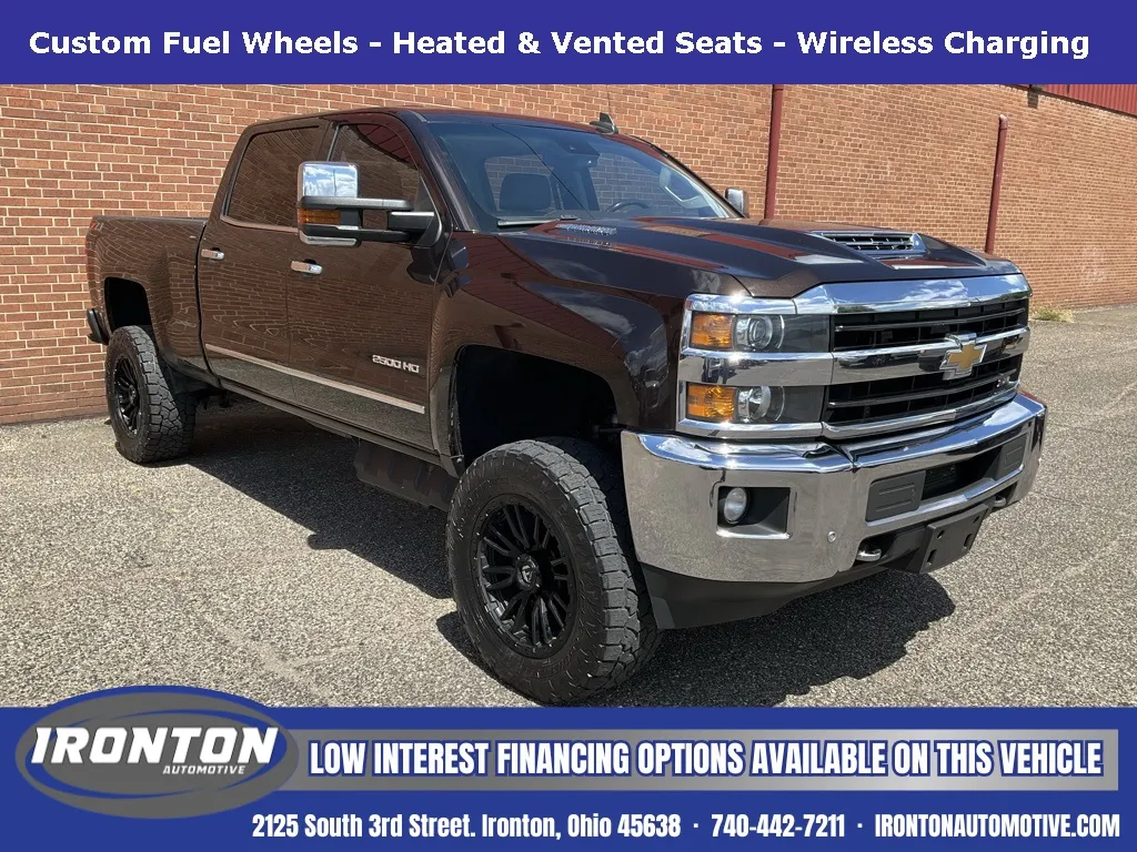 Brown 2018 Chevrolet Silverado 2500HD LTZ for sale in Ironton, OH