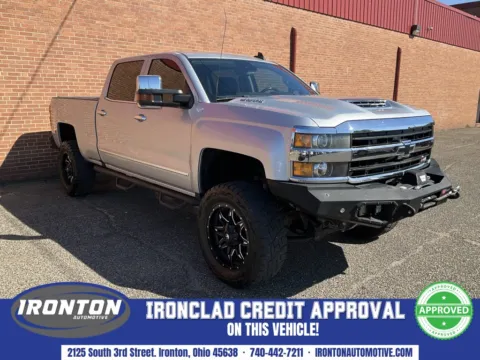Silver 2018 Chevrolet Silverado 2500HD LTZ for sale in Ironton, OH