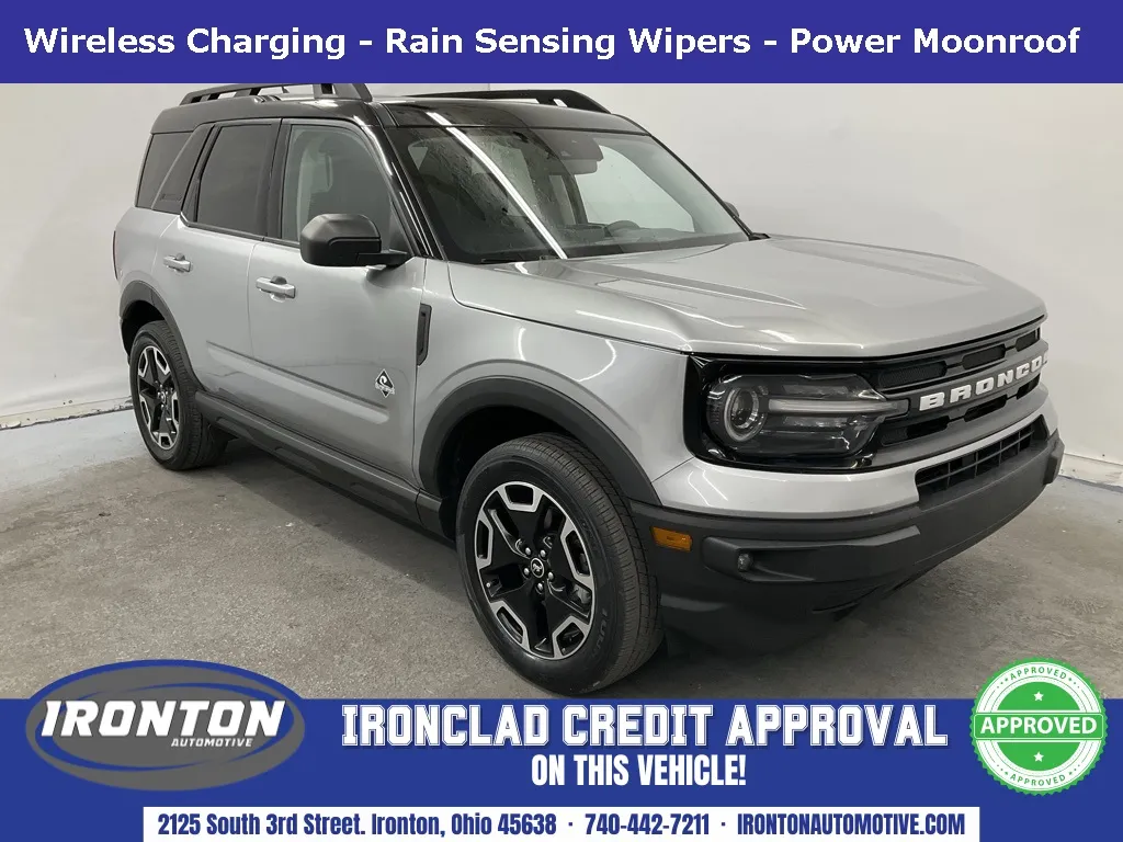 Silver 2022 Ford Bronco Sport Outer Banks for sale in Ironton, OH