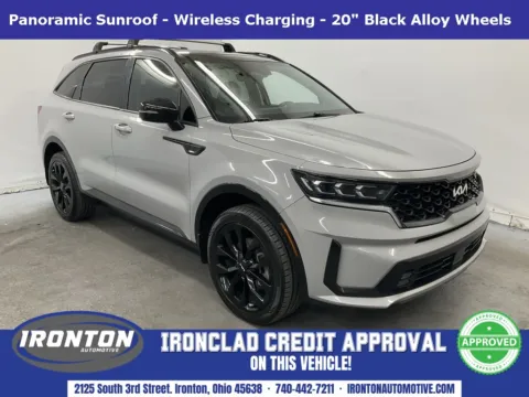 Gray 2022 Kia Sorento SX for sale in Ironton, OH