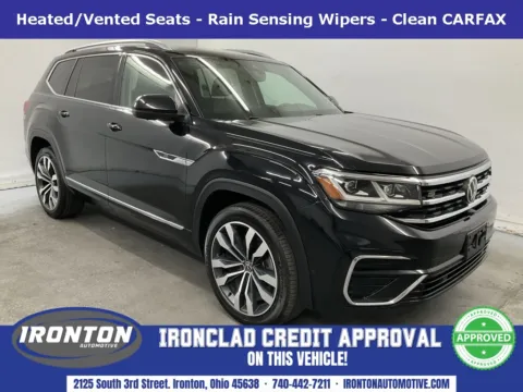 Black 2022 Volkswagen Atlas 3.6L V6 SEL Premium R-Line for sale in Ironton, OH