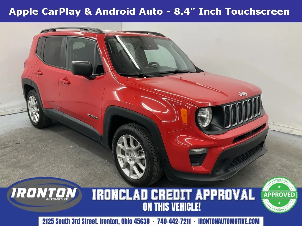 Red 2022 Jeep Renegade Sport for sale in Ironton, OH