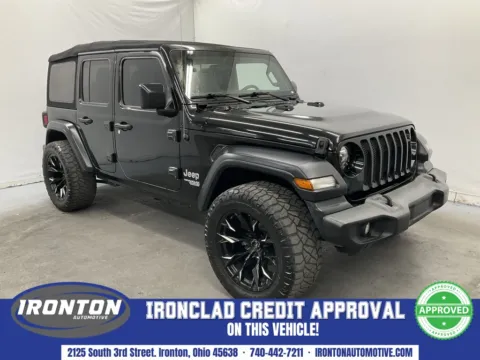 Black 2018 Jeep Wrangler Unlimited Sport S for sale in Ironton, OH