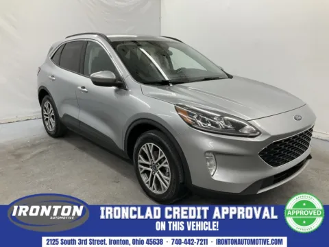 Silver 2021 Ford Escape Hybrid SEL for sale in Ironton, OH