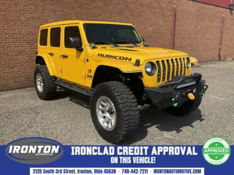 Yellow 2019 Jeep Wrangler Unlimited Rubicon for sale in Ironton, OH