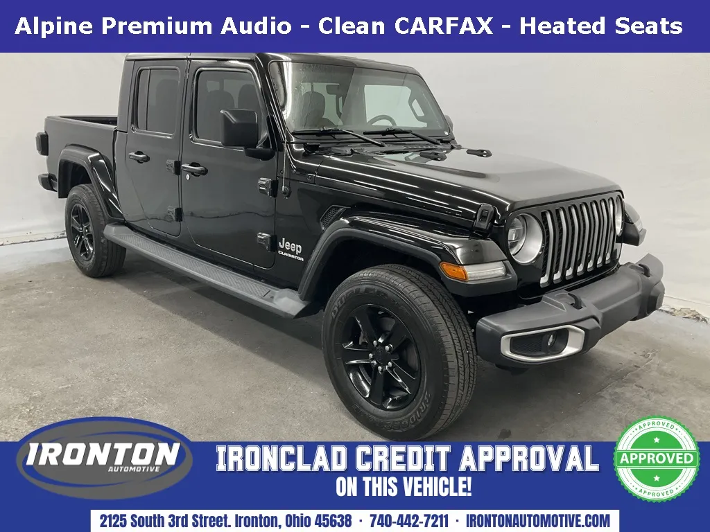 Black 2020 Jeep Gladiator Overland for sale in Ironton, OH
