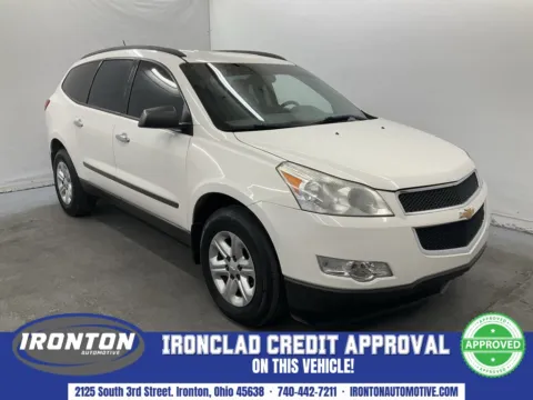White 2012 Chevrolet Traverse LS for sale in Ironton, OH