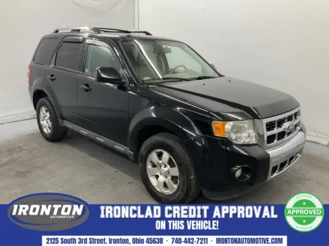 Black 2012 Ford Escape Limited for sale in Ironton, OH