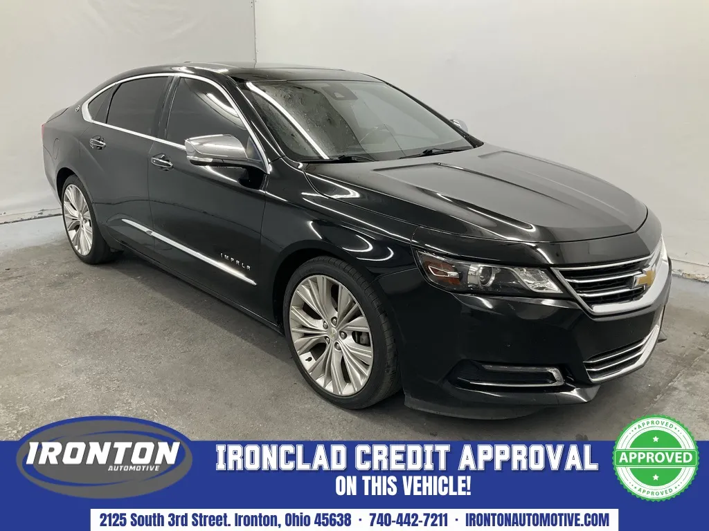 Black 2017 Chevrolet Impala Premier for sale in Ironton, OH
