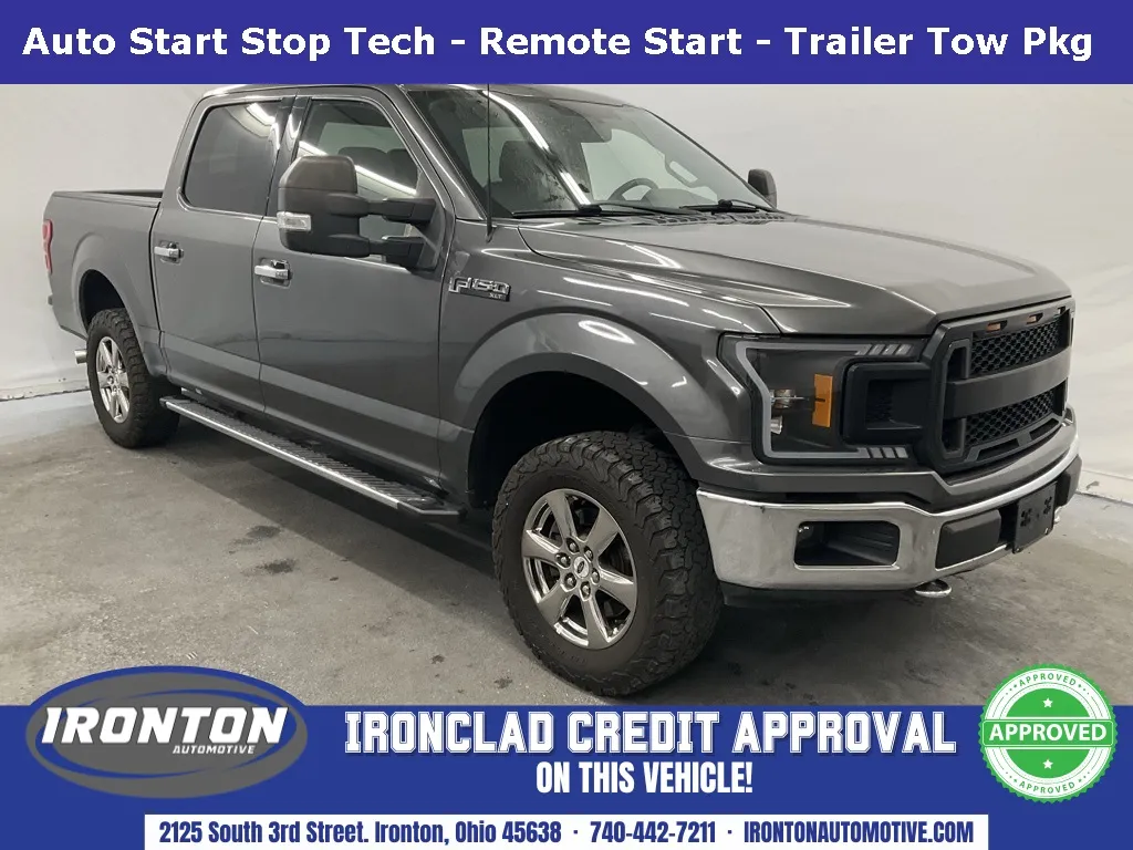 Gray 2018 Ford F-150 XLT for sale in Ironton, OH