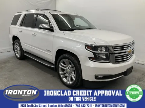 White 2016 Chevrolet Tahoe LTZ for sale in Ironton, OH