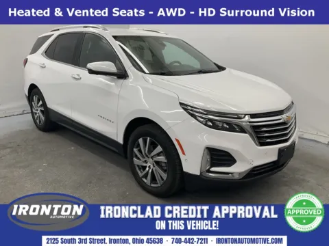 White 2022 Chevrolet Equinox Premier for sale in Ironton, OH