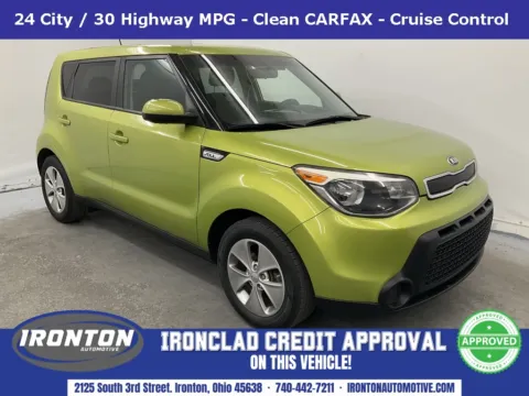 Green 2016 Kia Soul for sale in Ironton, OH