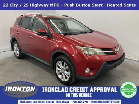Red 2013 Toyota RAV4 Limited for sale in Ironton, OH