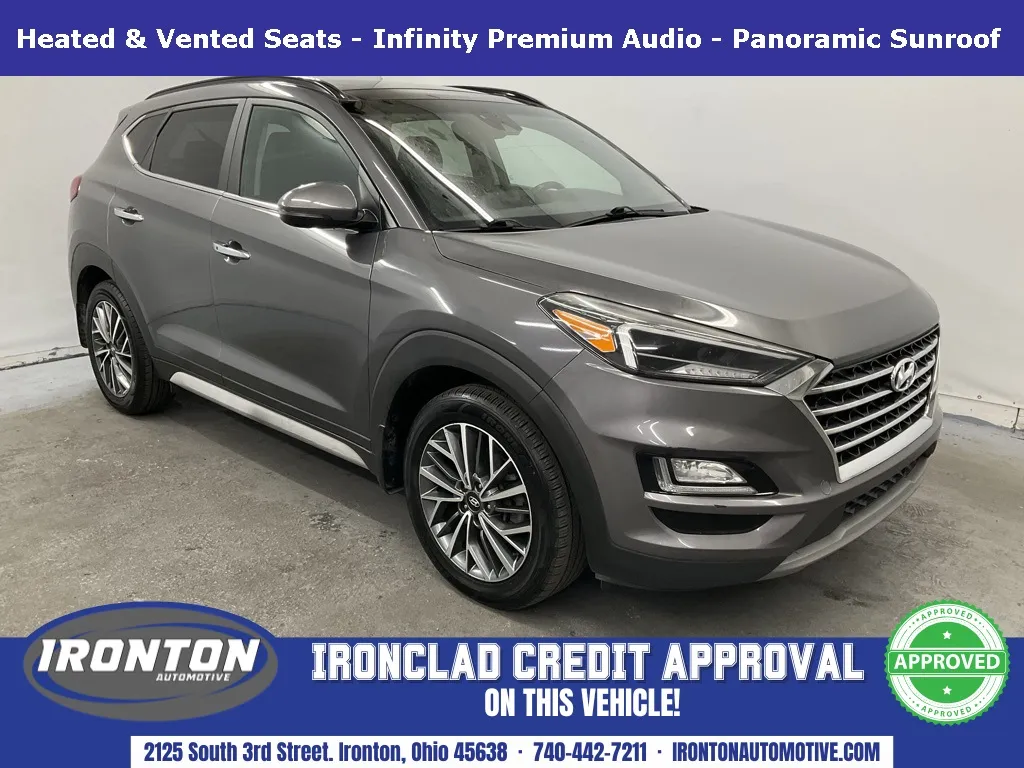 Gray 2020 Hyundai Tucson Ultimate for sale in Ironton, OH