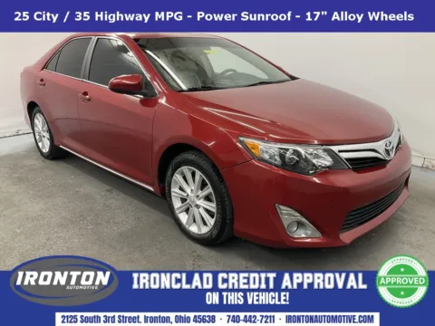 Red 2012 Toyota Camry L for sale in Ironton, OH
