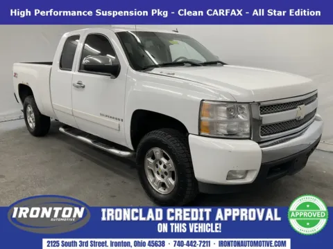 White 2008 Chevrolet Silverado 1500 LT for sale in Ironton, OH