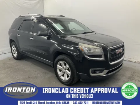 Black 2015 GMC Acadia SLE-2 for sale in Ironton, OH