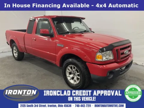 Red 2011 Ford Ranger Sport for sale in Ironton, OH