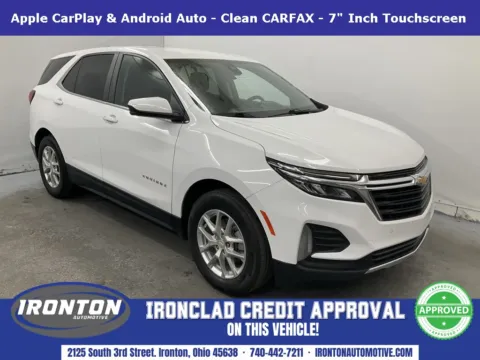 White 2022 Chevrolet Equinox LT for sale in Ironton, OH