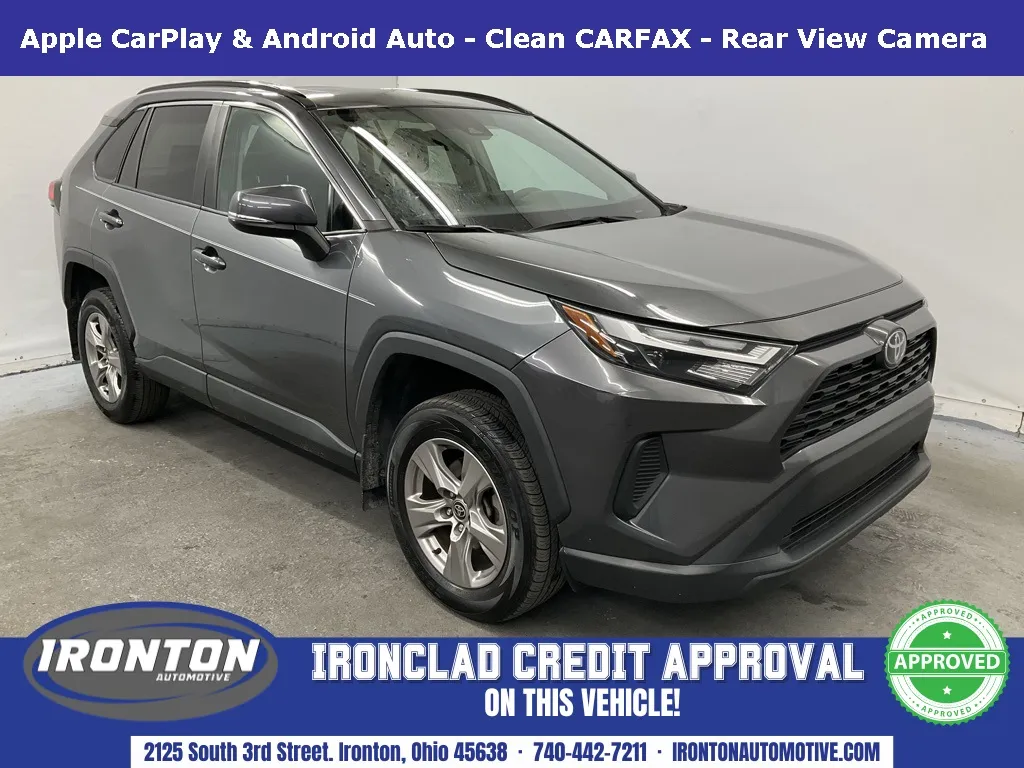 Gray 2022 Toyota RAV4 XLE for sale in Ironton, OH