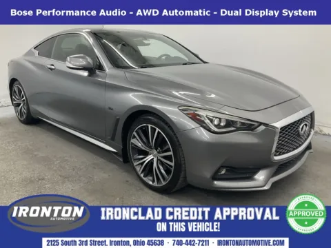 Gray 2017 INFINITI Q60 3.0t Premium for sale in Ironton, OH