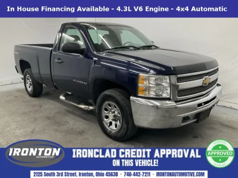 Blue 2012 Chevrolet Silverado 1500 Work Truck for sale in Ironton, OH