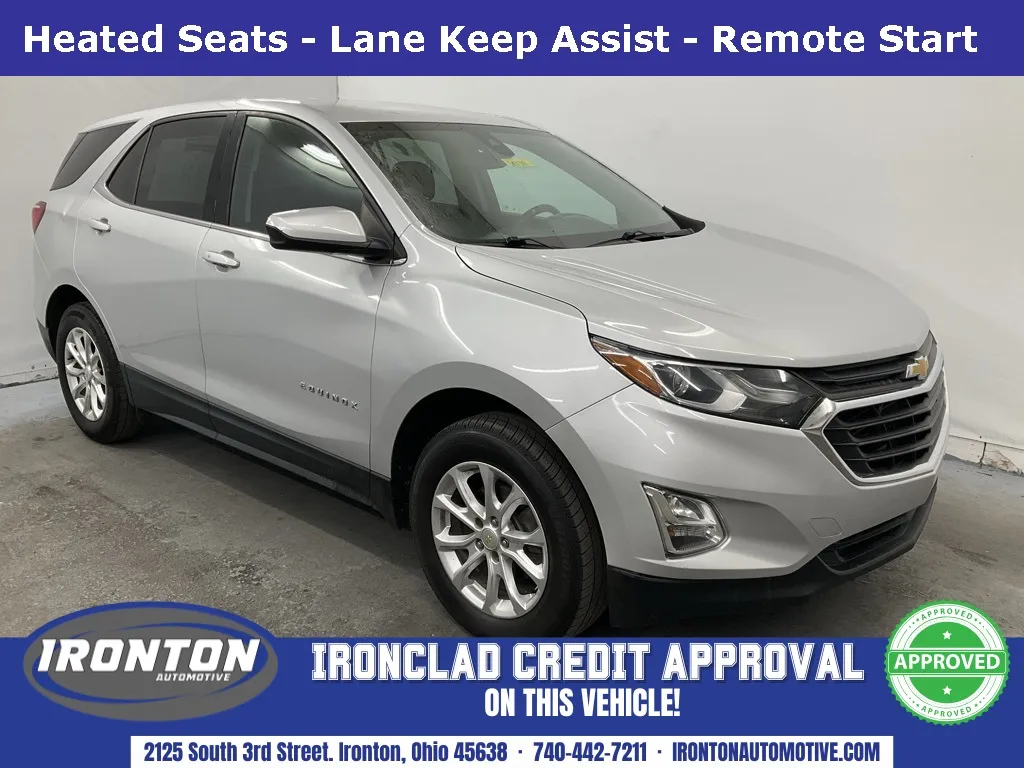 Silver 2020 Chevrolet Equinox LT for sale in Ironton, OH