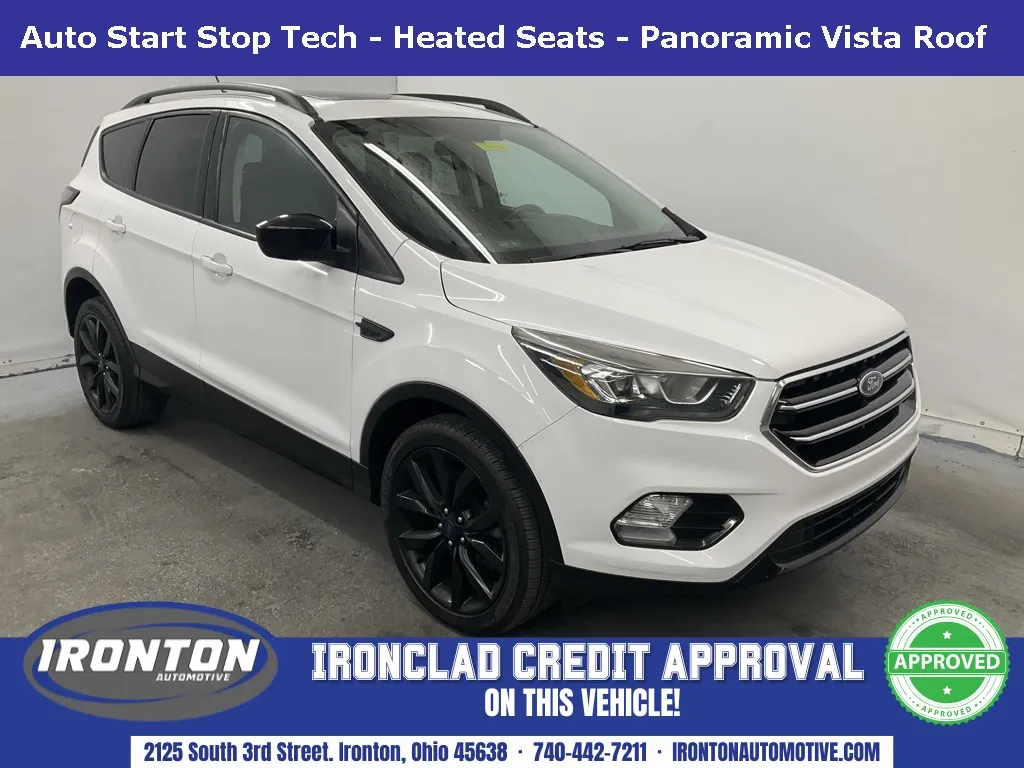 White 2018 Ford Escape SE for sale in Ironton, OH