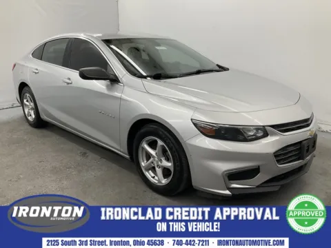 Silver 2017 Chevrolet Malibu LS for sale in Ironton, OH