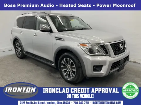 Silver 2020 Nissan Armada SL for sale in Ironton, OH